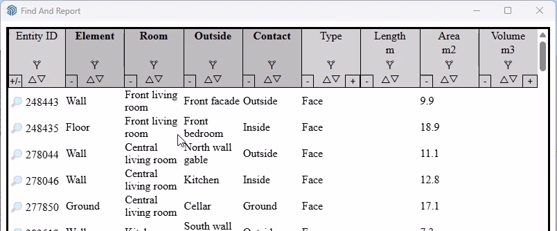 Resizing columns